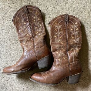 Ariat Distressed Leather Boots